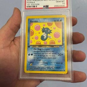 2000 Pokémon Neo Genesis Horsea 1st Edit